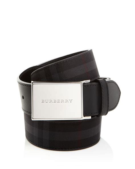 Burberry Men's Charles Tonal Horseferry Check Belt Men